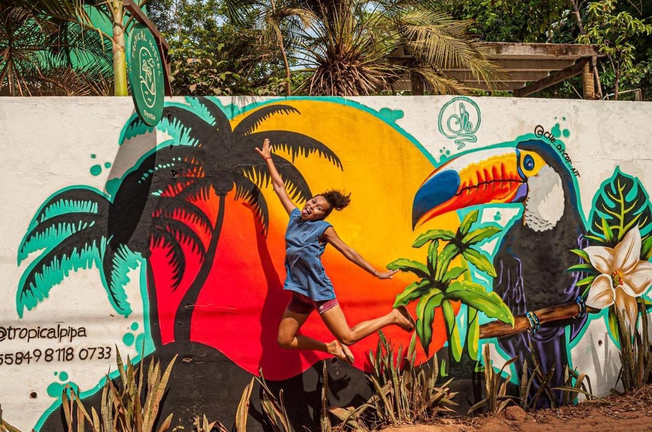 Tropical Hostel Praia de Pipa ภายนอก รูปภาพ